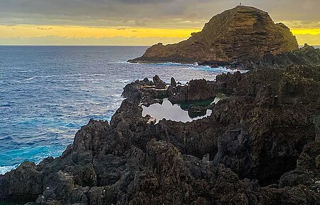 Felsenküste von Madeira